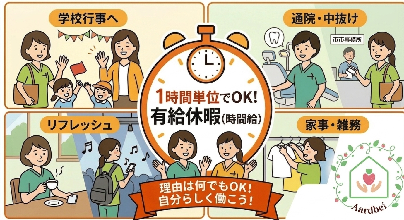 【佐野・足利・小山】1時間から有給OK！？アールトベイの「自由すぎる」働き方