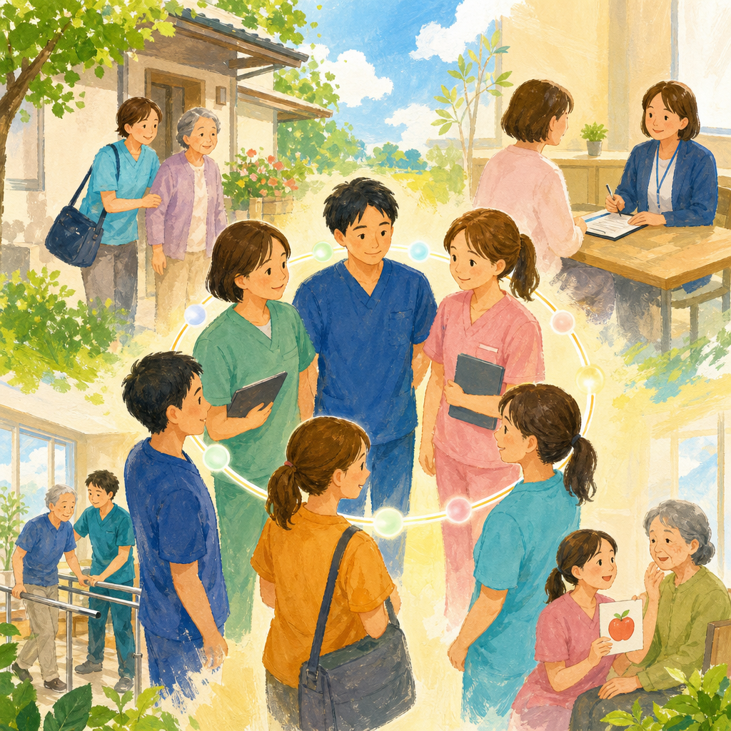 訪問看護で生きるPT・OT・STの協調性