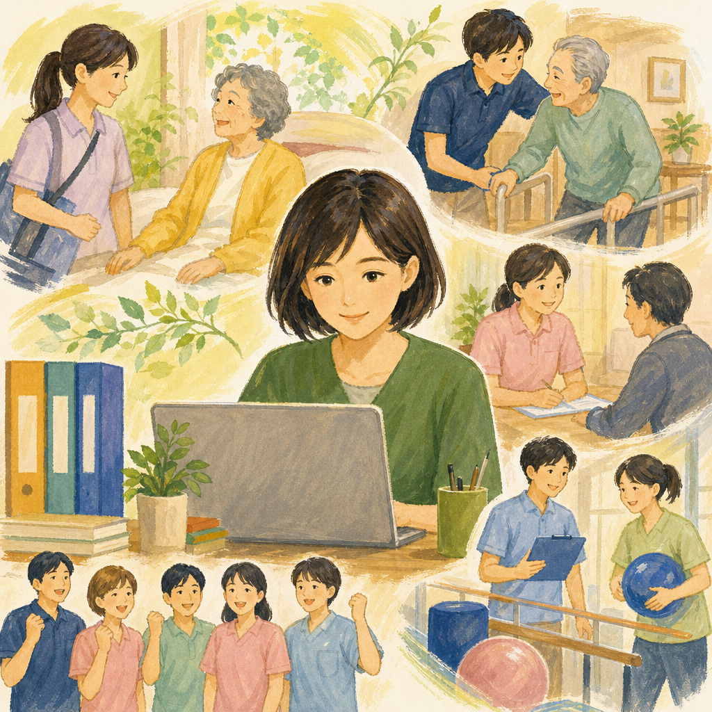 アールトベイの記録業務から育つ在宅支援スタッフ